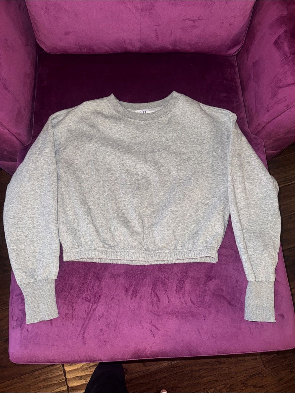 JoyLab Light Gray Crewneck Longsleeve Pullover Sweater Sweatshirt Women’s XS
